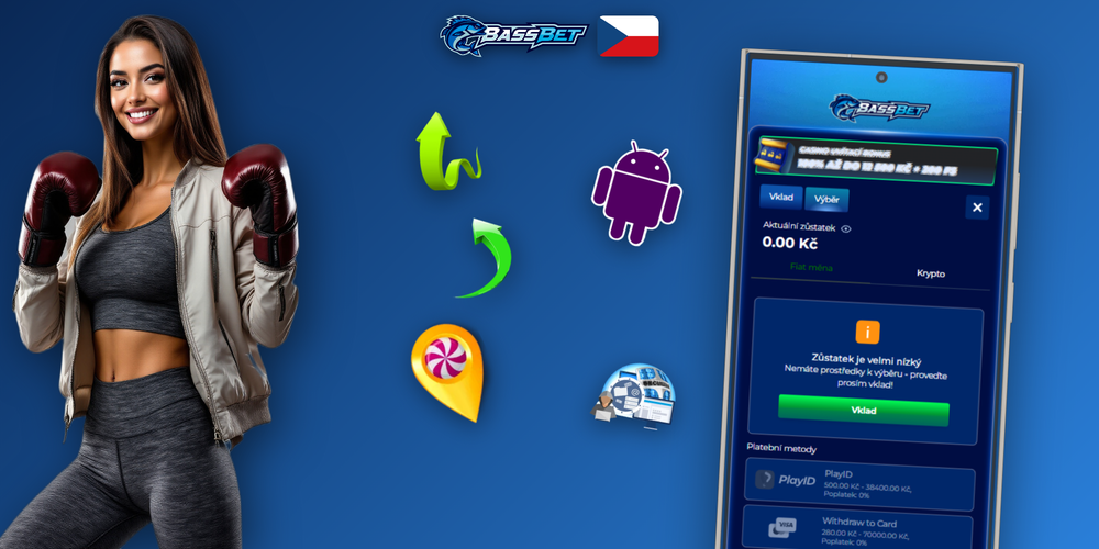 Přehledná infografika srovnává výběr peněz v Bassbet Casino podle rychlosti a limitů