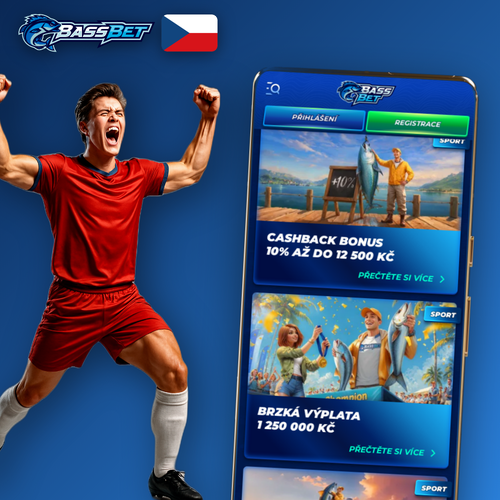 Bassbet Casino jak vyhrát – ilustrace s hracími kartami a grafem bankrollu