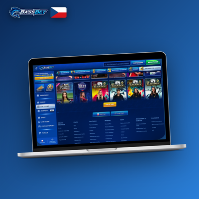 Rozhraní pokladny Bassbet Casino app s ikonami platebních metod a tlačítkem pro vklad