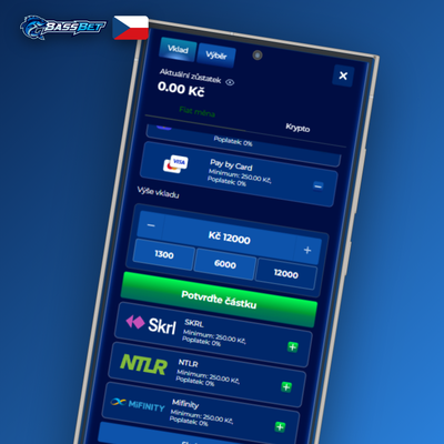 E-peněženky Skrill a Neteller jako bezpečná metoda vkladu v Bassbet Casino