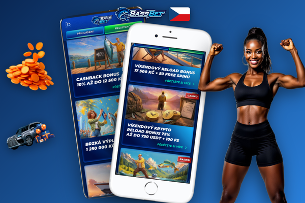 Bassbet Casino uvítací bonus — první vklad přes Visa, Skrill nebo Bitcoin na mobilu